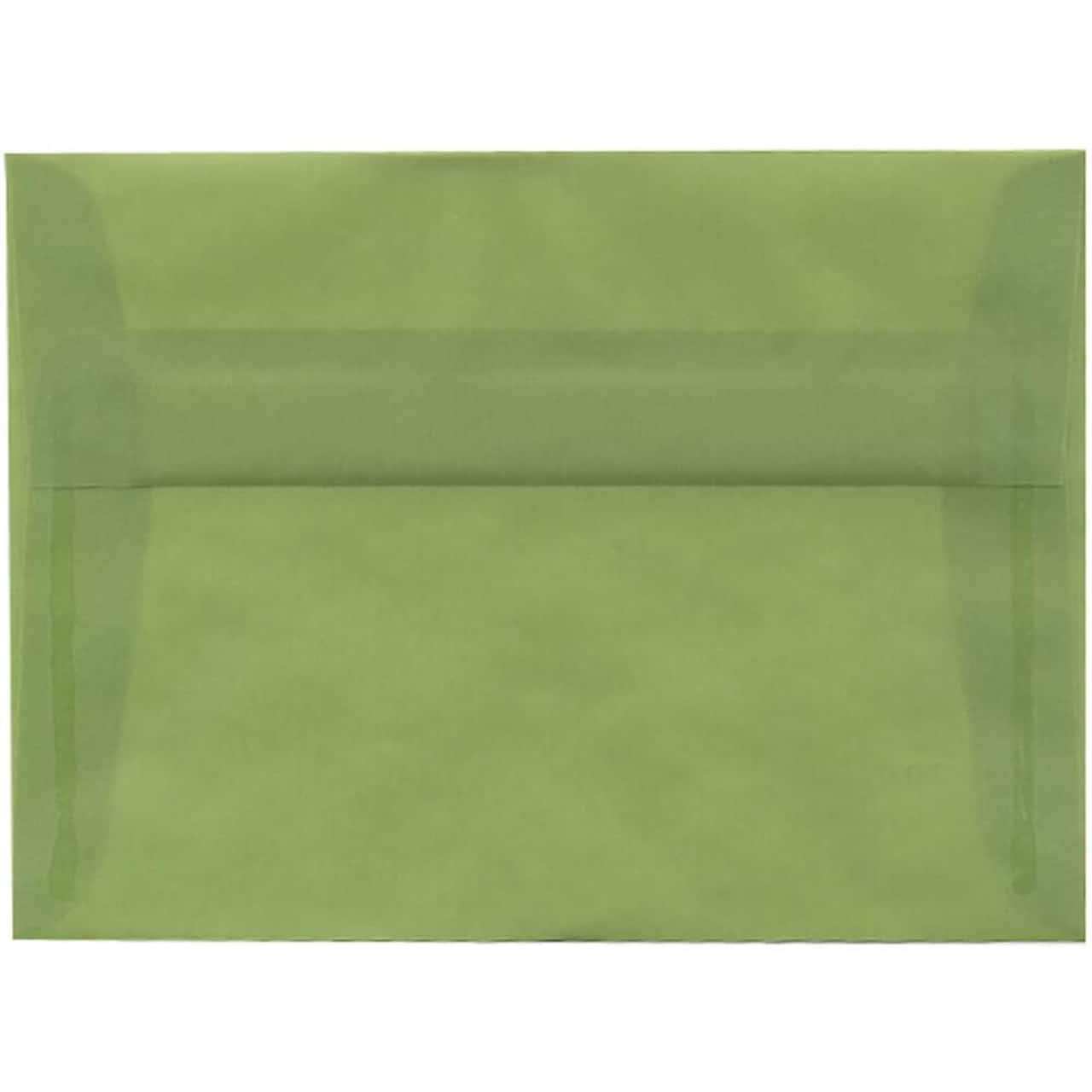 JAM Paper A7 Translucent Vellum Invitation Envelopes, 50ct.